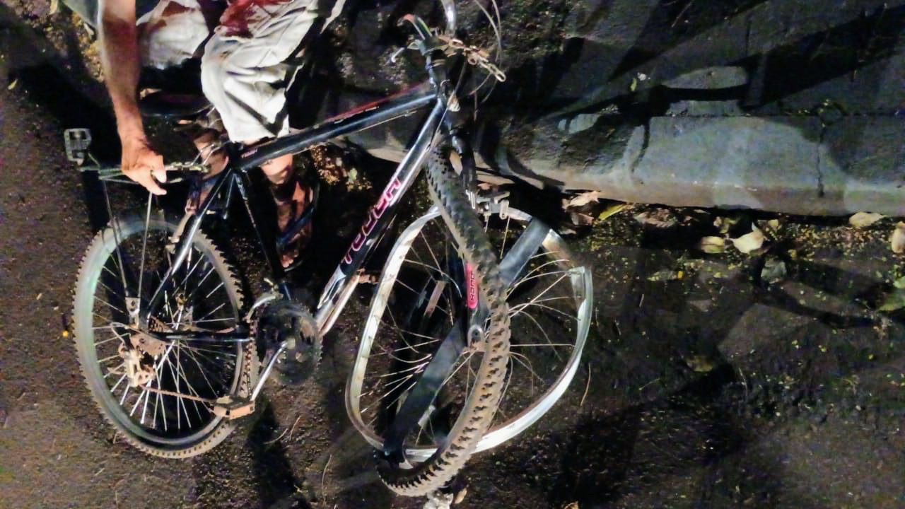 Vendedor de sorvetes é atropelado em Campo Mourão; motorista foge sem prestar socorro
