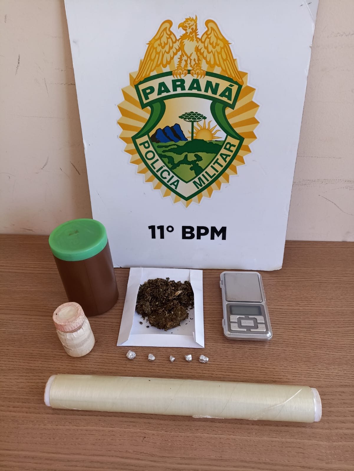 Homem foi preso por tráfico de drogas no bairro Guarani, em Mamborê