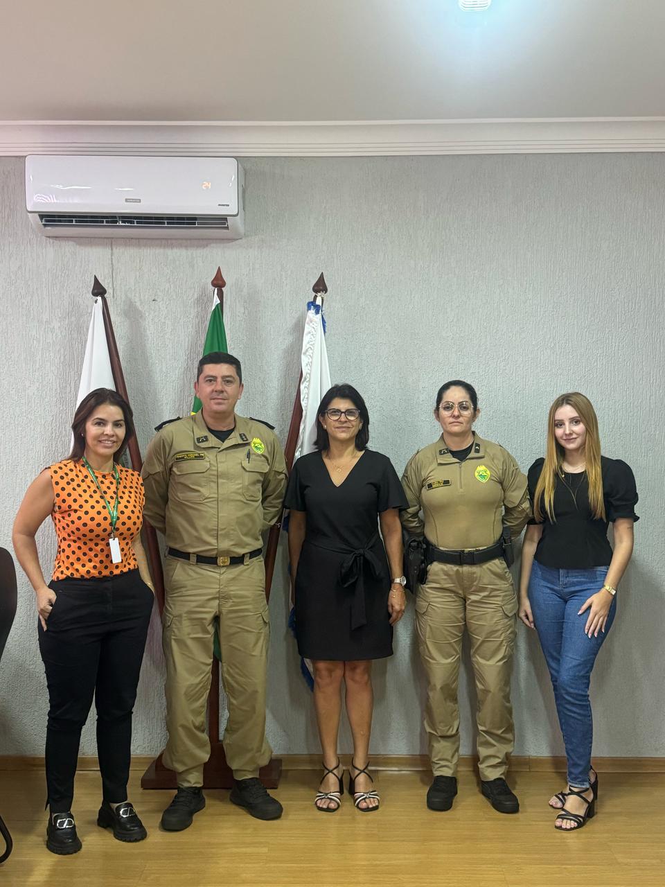 Campo Mourão renova parceria entre Secretaria de Assistência Social e Polícia Militar no atendimento a mulheres vítimas de violência