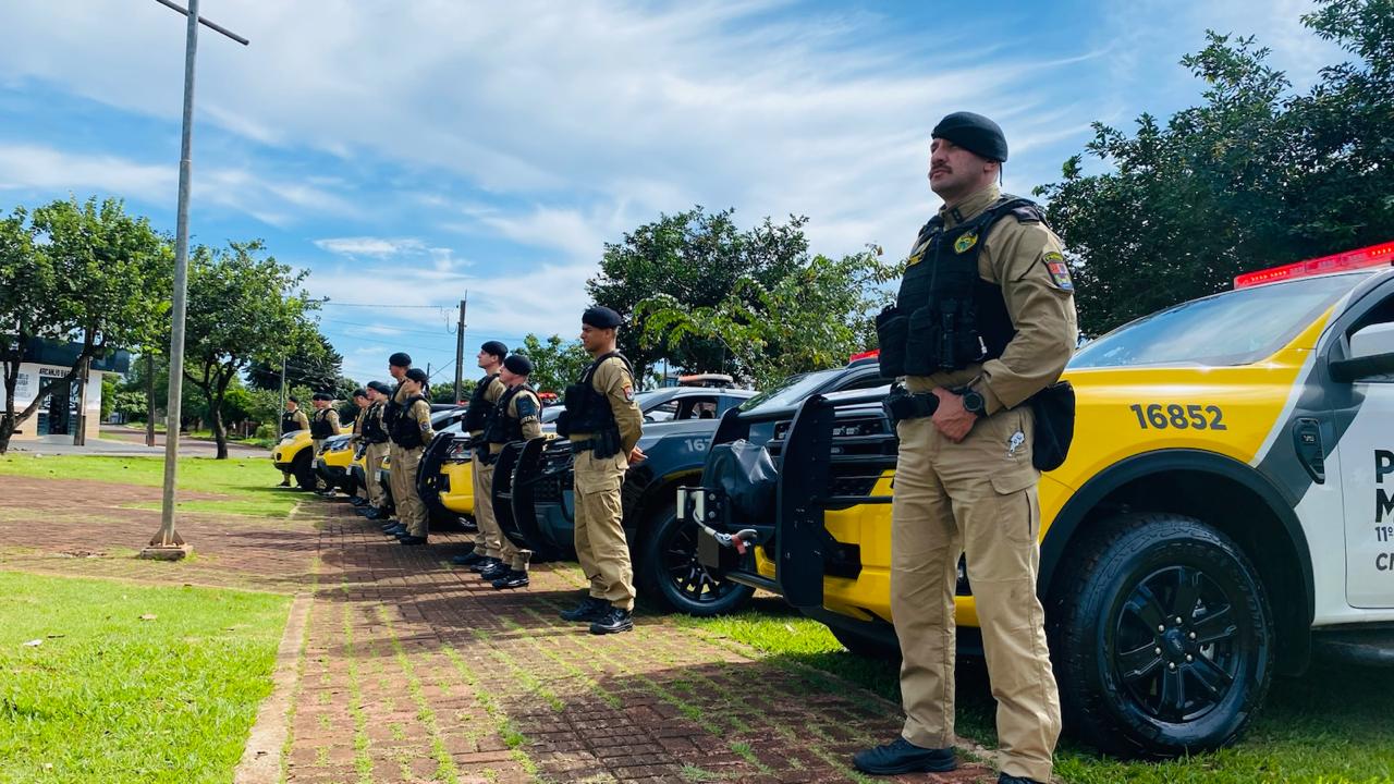 11º BPM Lança Operação Força Total Brasil em Campo Mourão