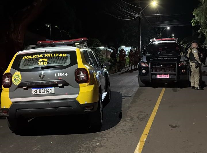 Jovem é Morto a Tiros em Campo Mourão, no local foi encontrado poções de cocaína e maconha