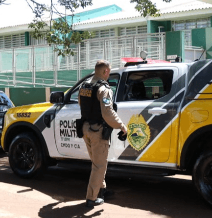 Homem Armado Causa Pânico em Escola de Campo Mourão