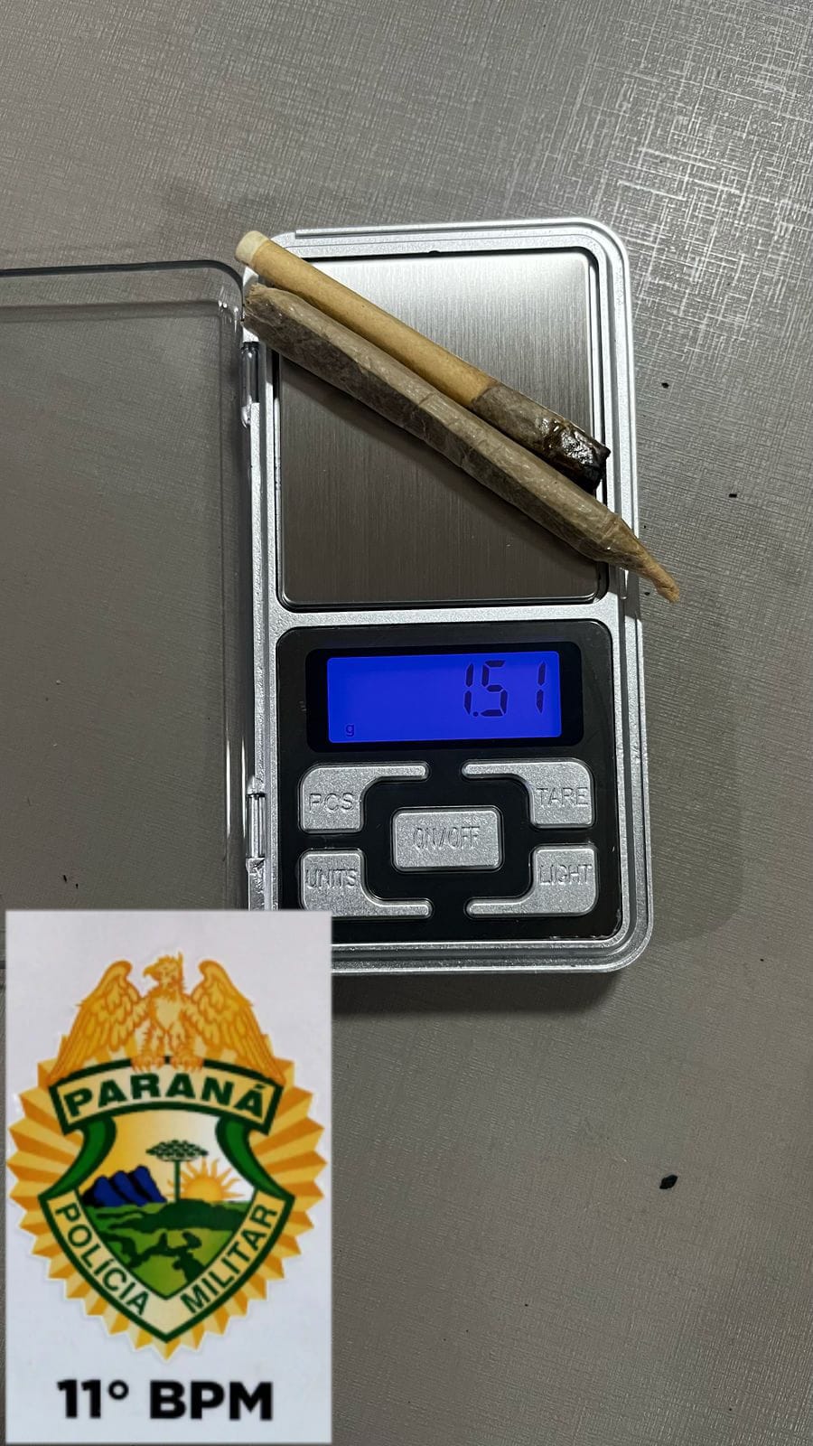 Dois Homens Presos por Porte de Drogas para Consumo em Campo Mourão