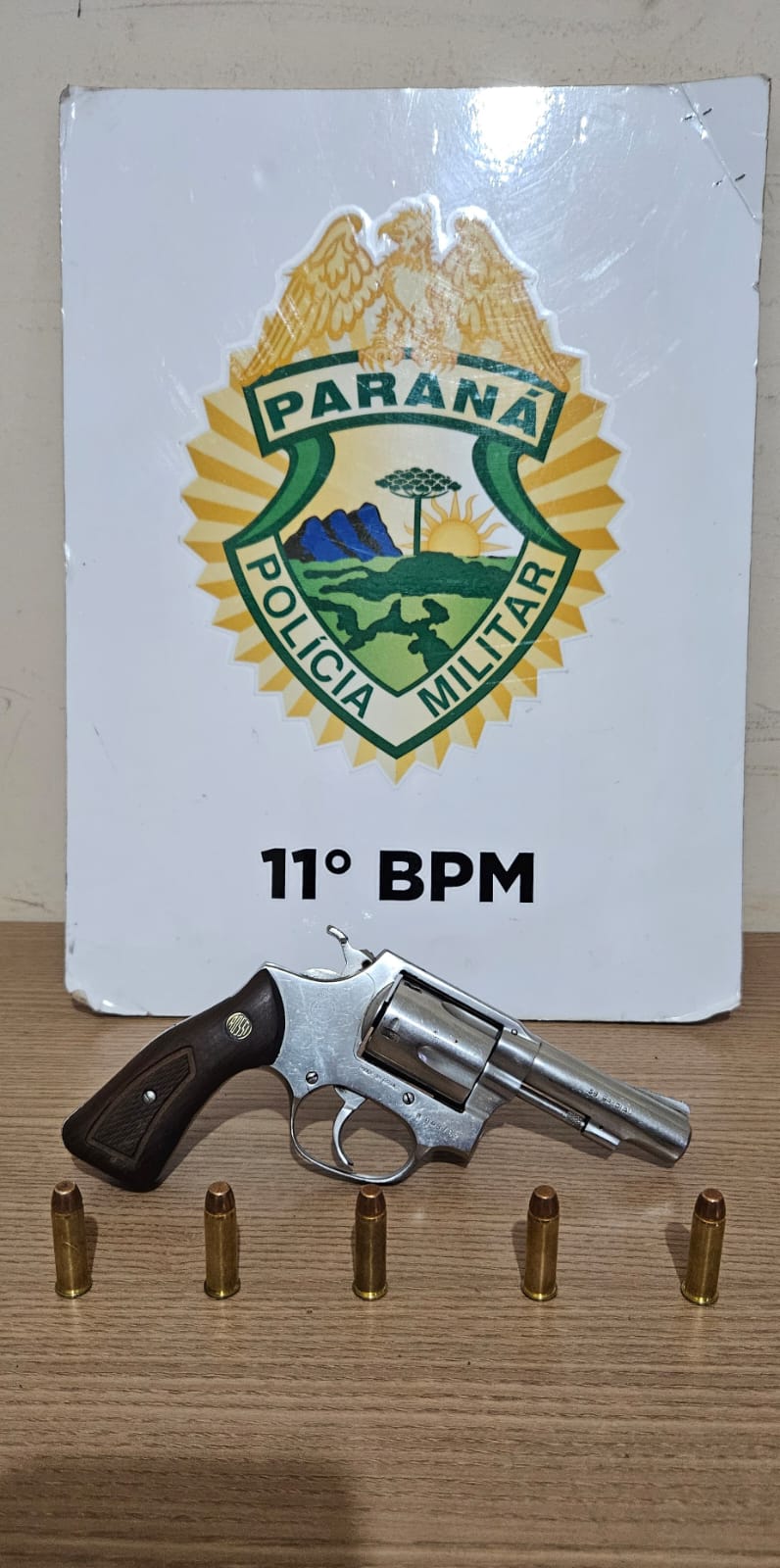 Homem Preso por Porte Ilegal de Arma de Fogo em Mamborê