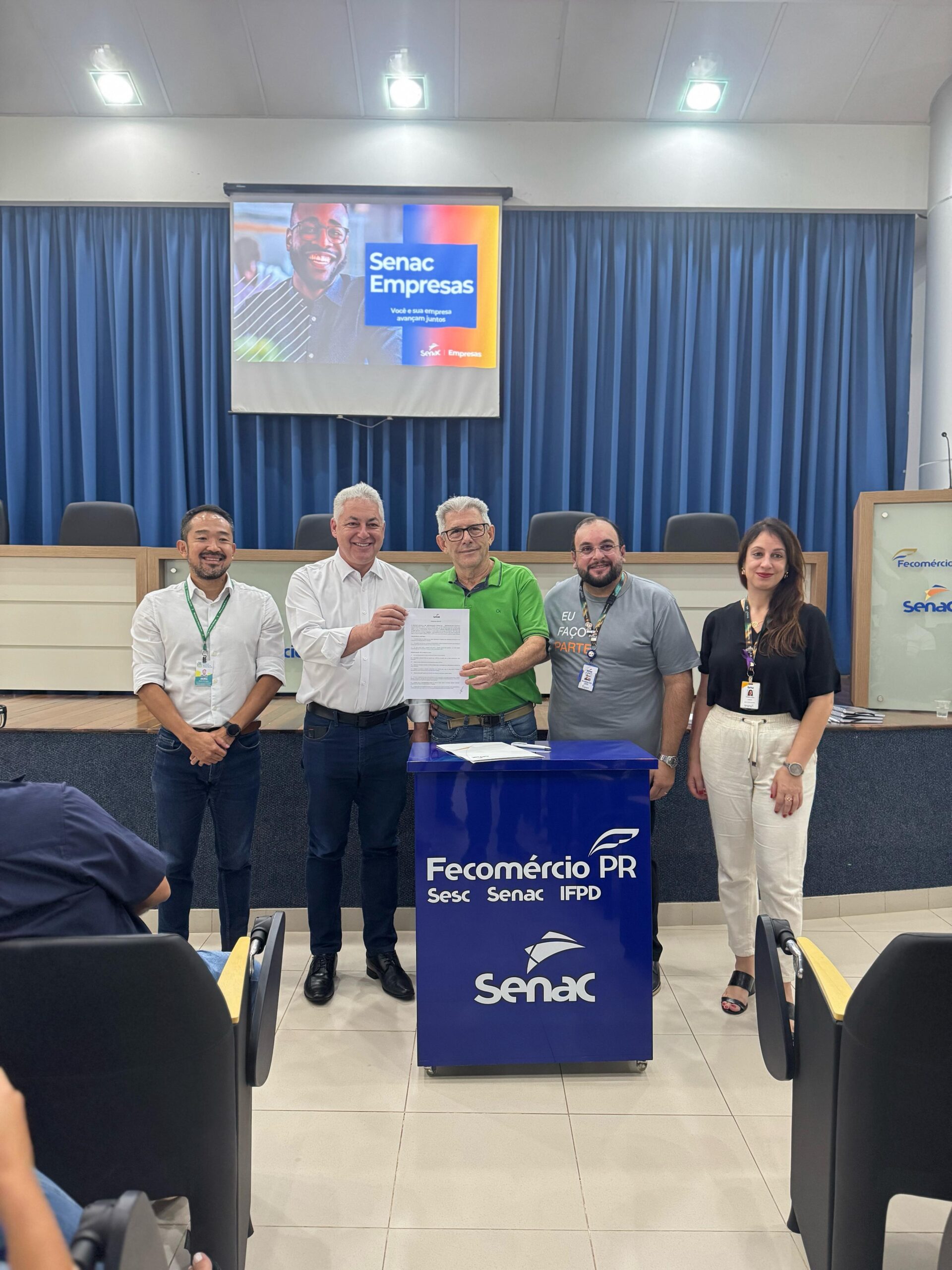 Prefeitura de Campo Mourão firma convênio com o SENAC para qualificação profissional gratuita