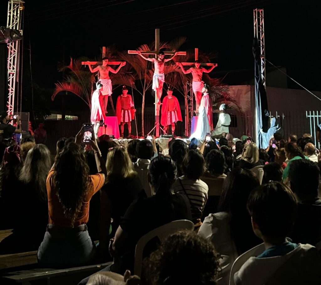 paixao de cristo campo mourao tropical 2 padre romulo rosario de fatima