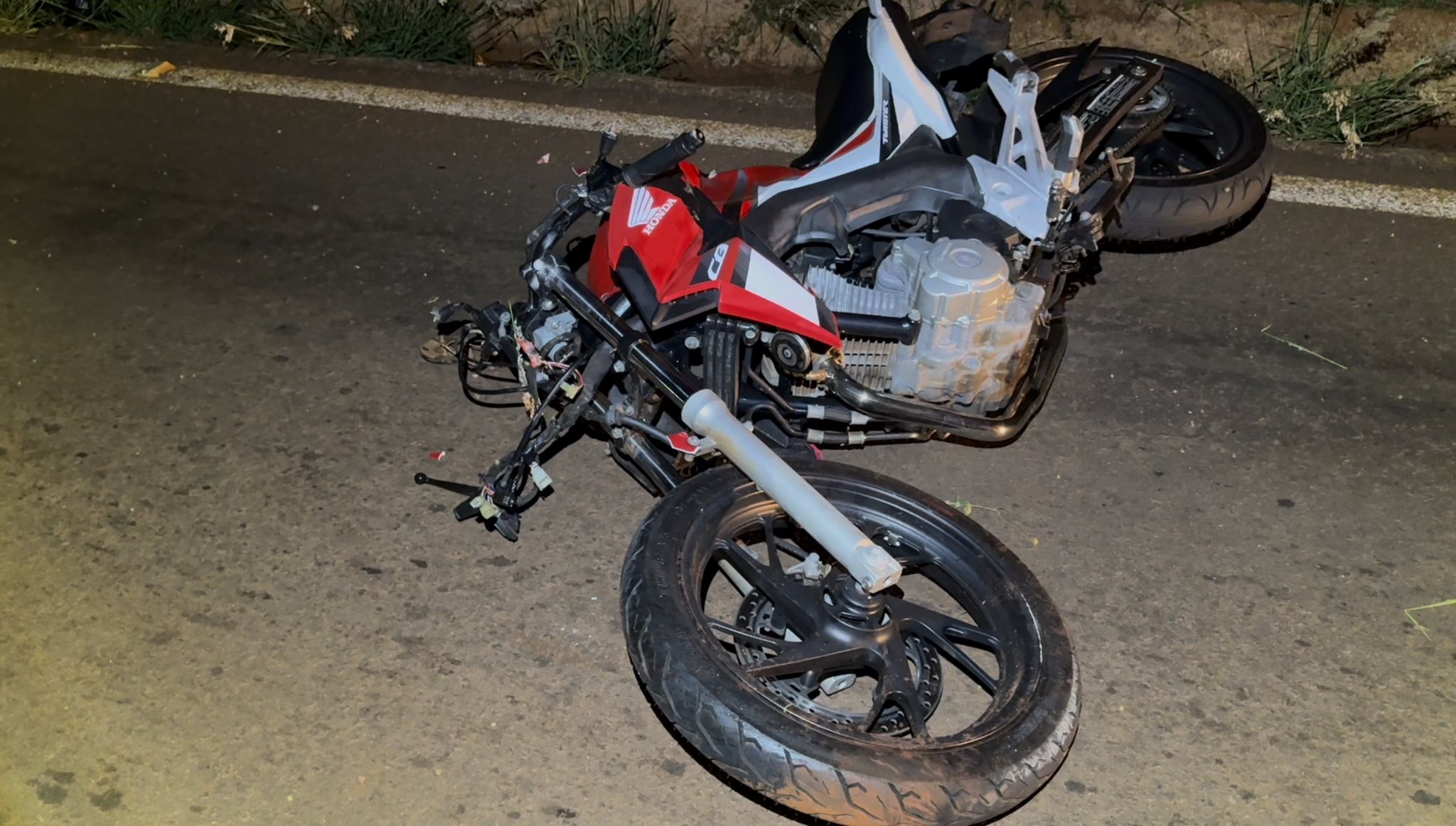 Motociclista morre em grave acidente na Estrada Boiadeira, próximo a Campo Mourão