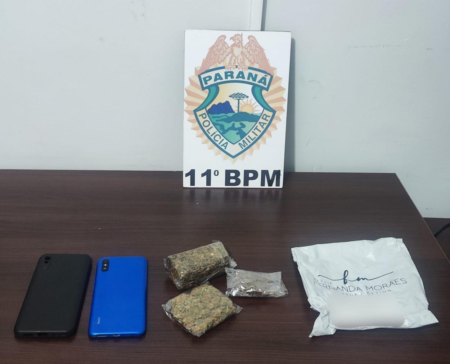 Engenheiro Beltrão: Homem é preso com maconha durante patrulhamento em Ivailândia