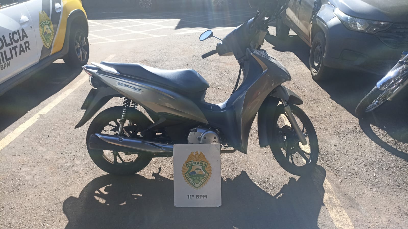 PM prende homem com moto furtada no Jardim Alvorada