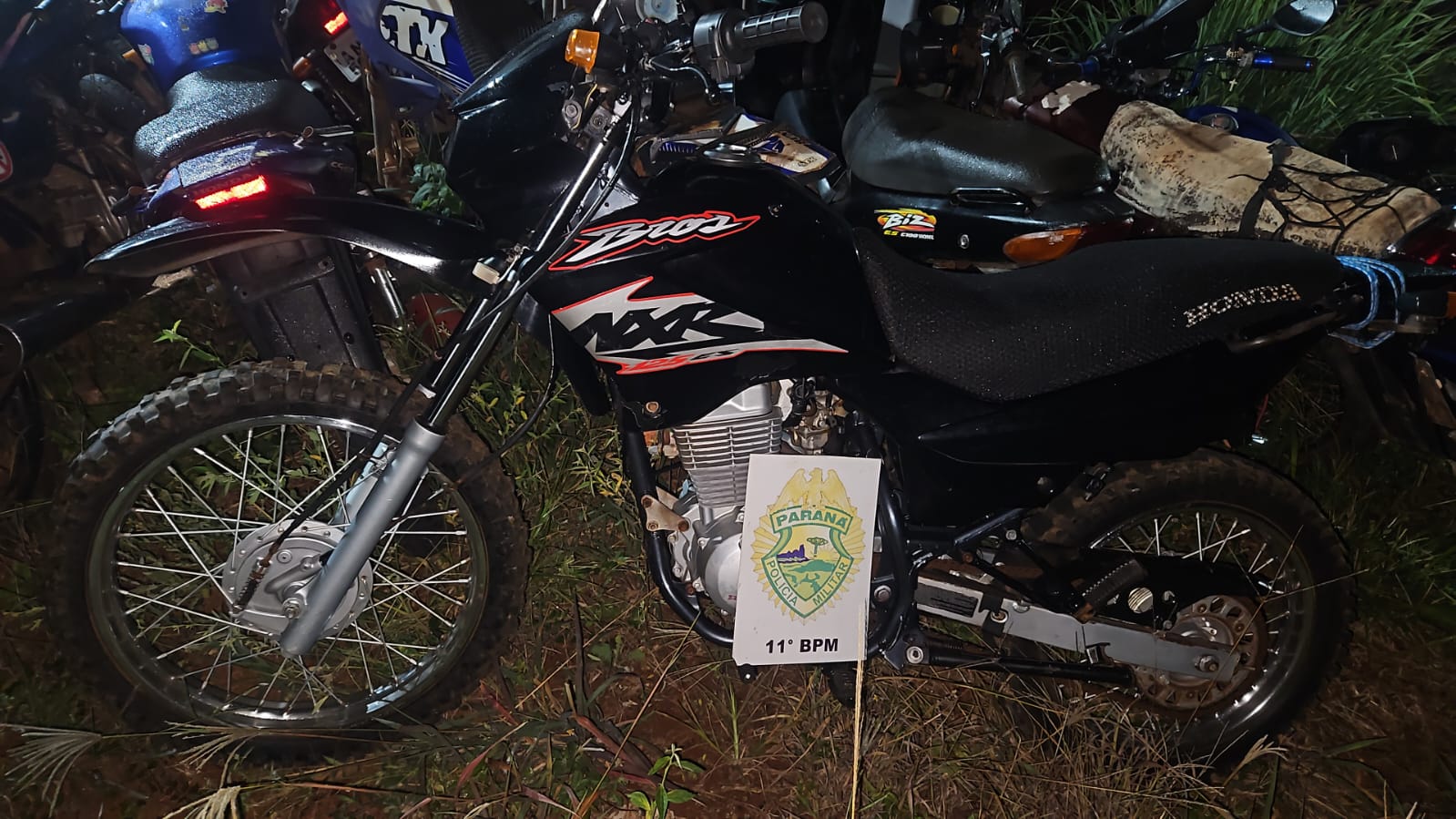 Motociclista alcoolizado é preso pela PM em Mamborê