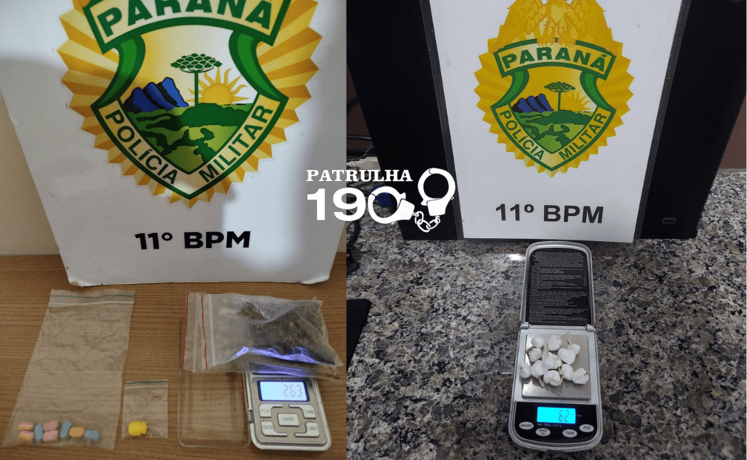 Fim de Semana com Ocorrências de Tráfico de Drogas e Apreensões na Região