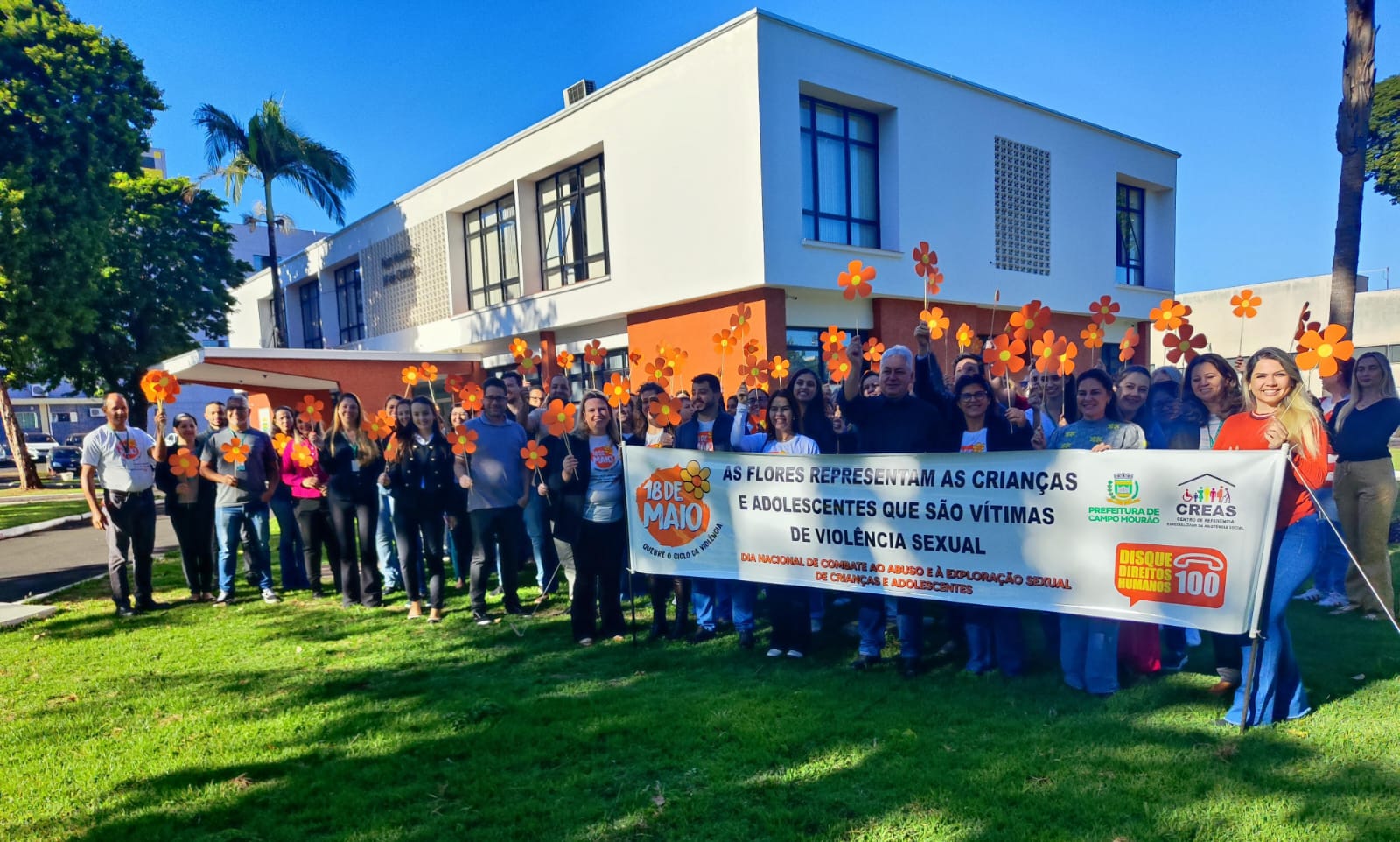 Ações marcam campanha Maio Laranja, de combate a abusos e exploração de crianças e adolescentes