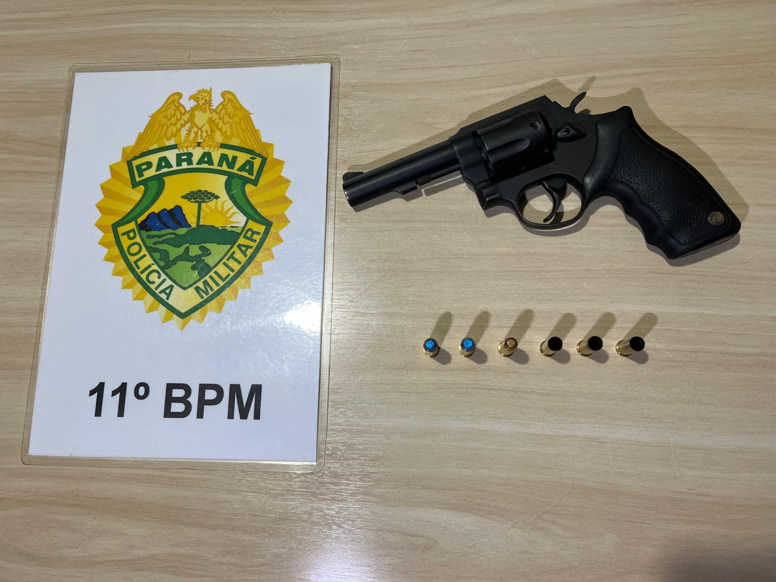 Em Roncador, homem é preso por porte ilegal de arma de fogo