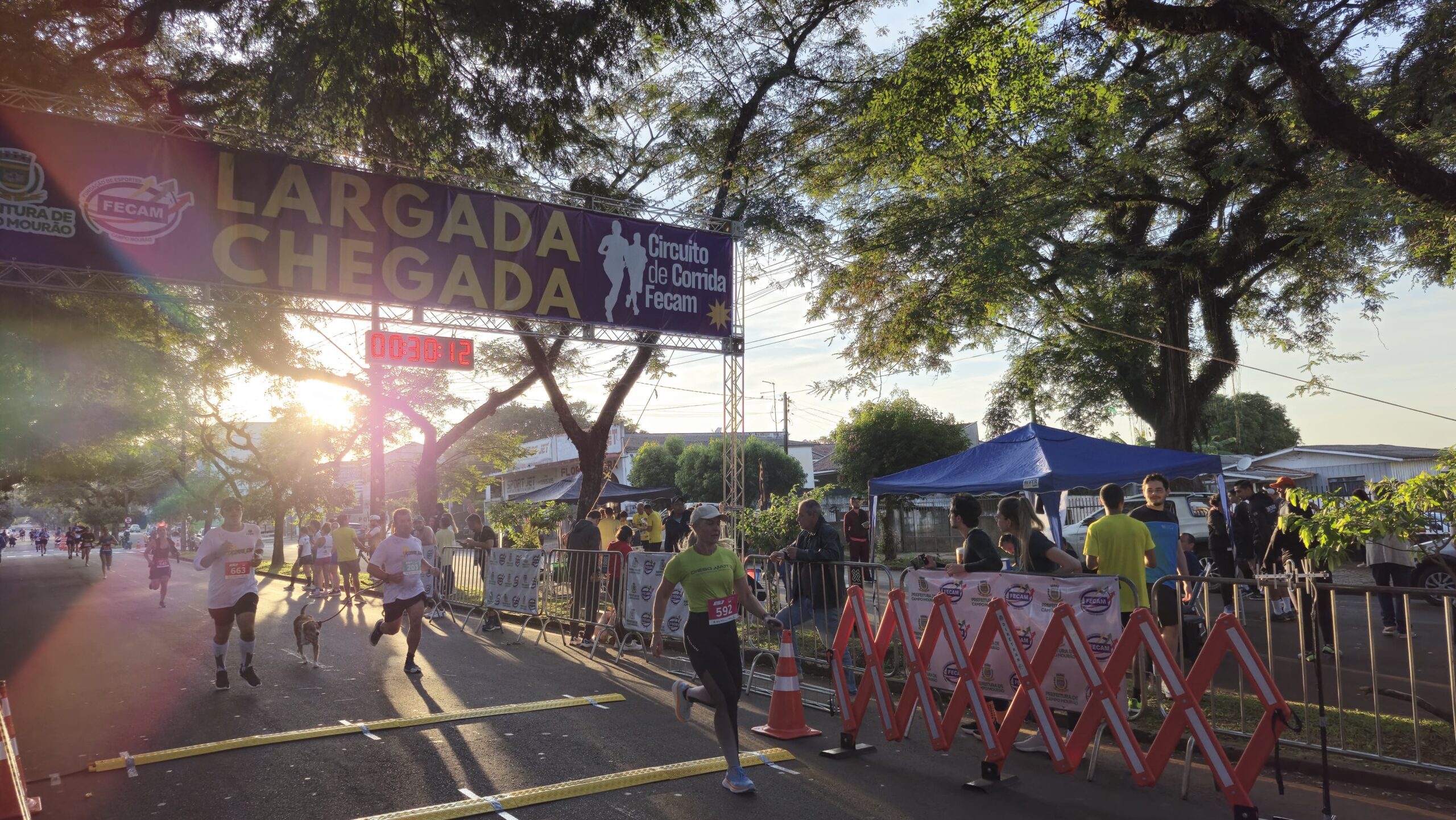 2ª etapa do Circuito de Corridas Fecam reúne 400 atletas em Campo Mourão