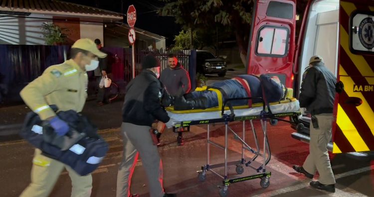 Motorista Bêbado Causa Acidente e Fere Motoboy em Campo Mourão