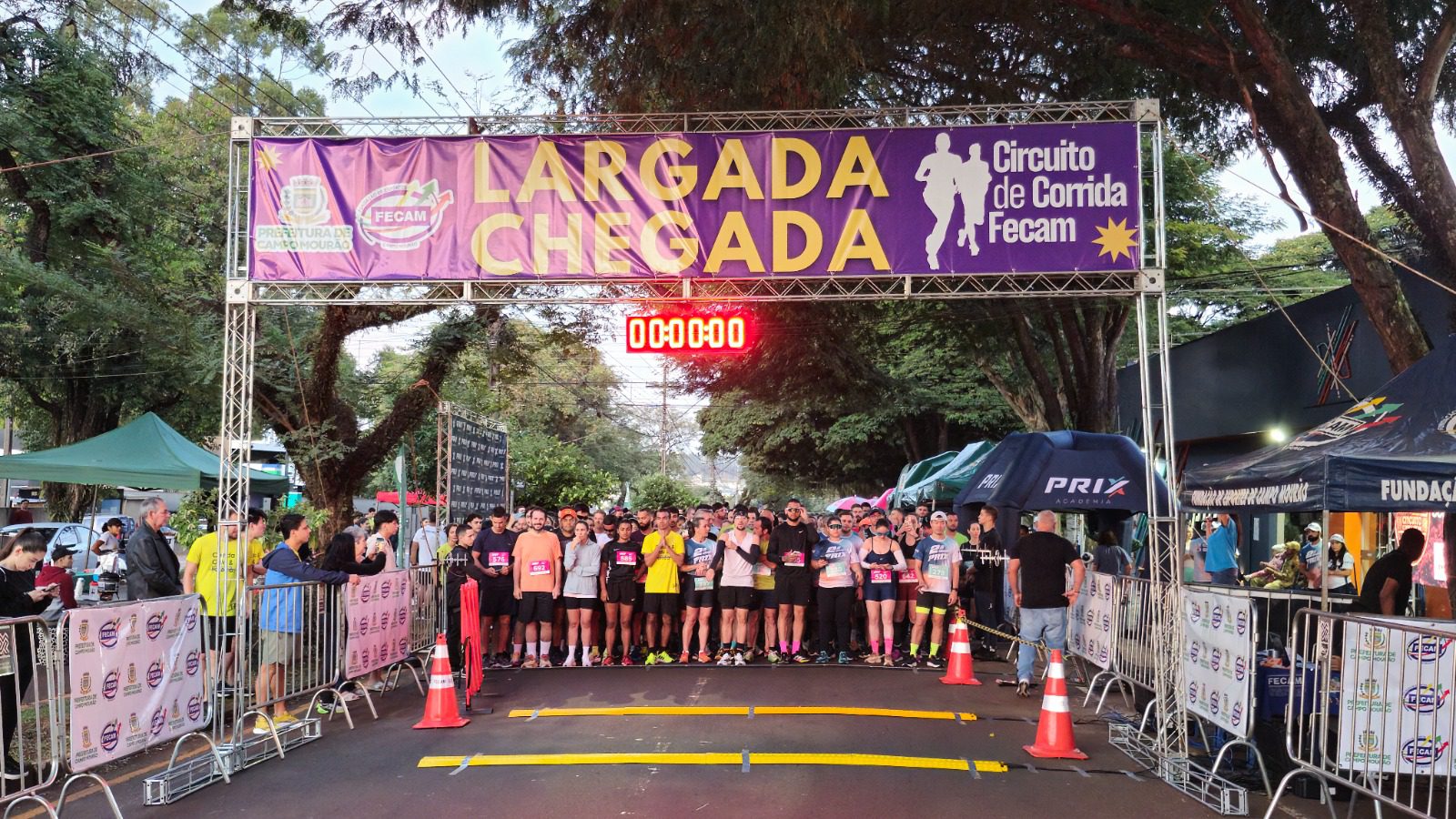 Prefeitura abre inscrições para a 3ª etapa do Circuito de Corridas FECAM em Campo Mourão