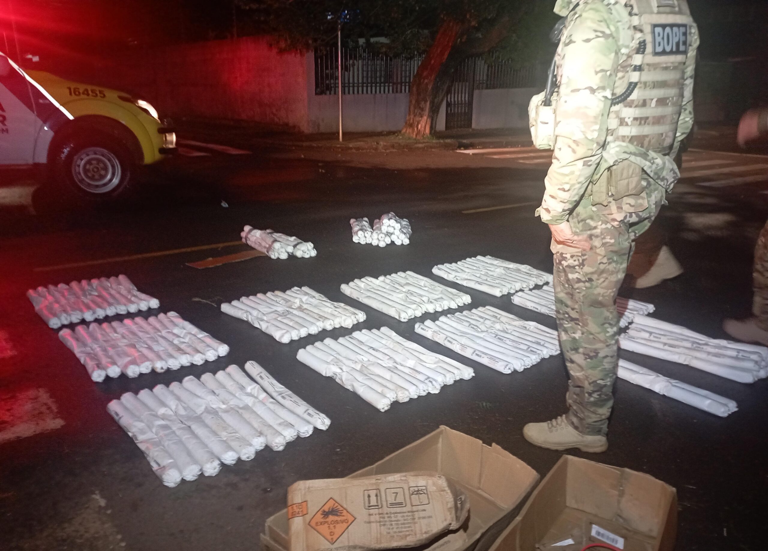 Esquadrão Anti-Bombas Desativou Explosivos no Lar Paraná, em Campo Mourão