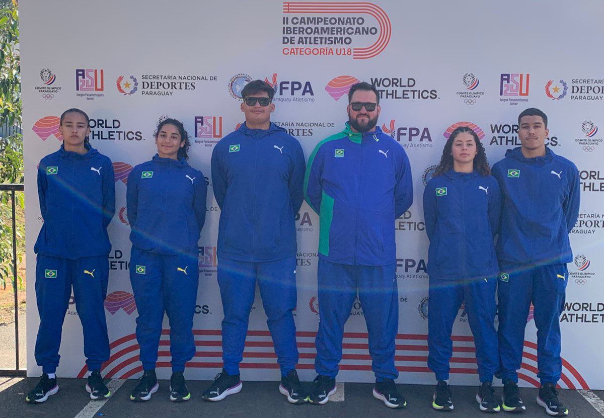 Atletas de Campo Mourão se destacam e ajudam o Brasil a conquistar o título geral no Ibero-Americano Sub-18 de Atletismo