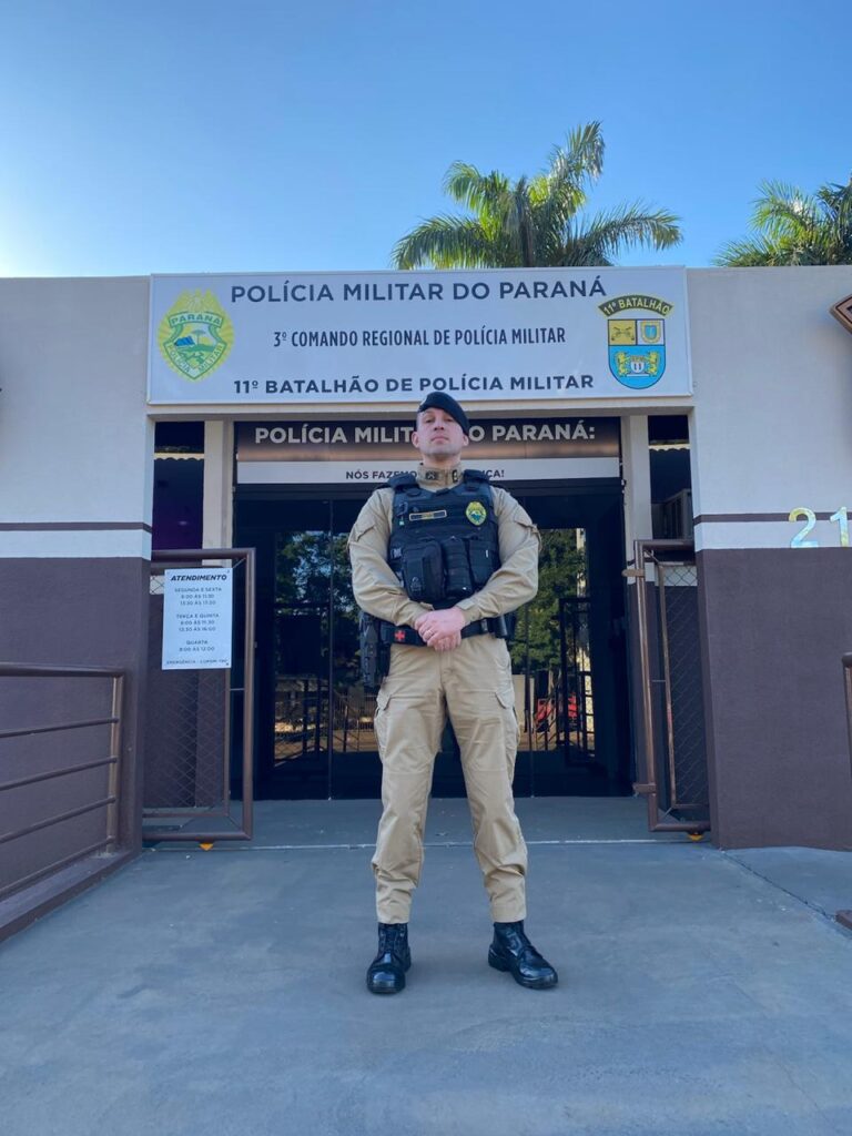 cadete se apresenta no 11bmp