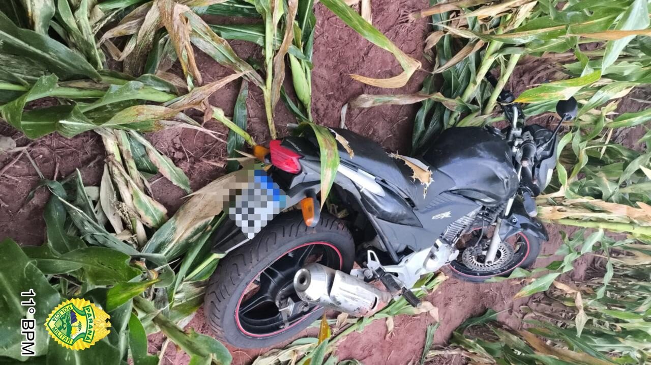 Moto furtada e com chassi adulterado é recuperada em Araruna