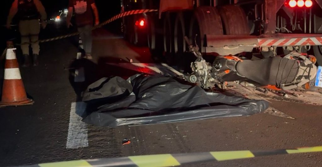 Motociclista Morre em Colisão na PR-317 entre Terra Boa e Engenheiro Beltrão