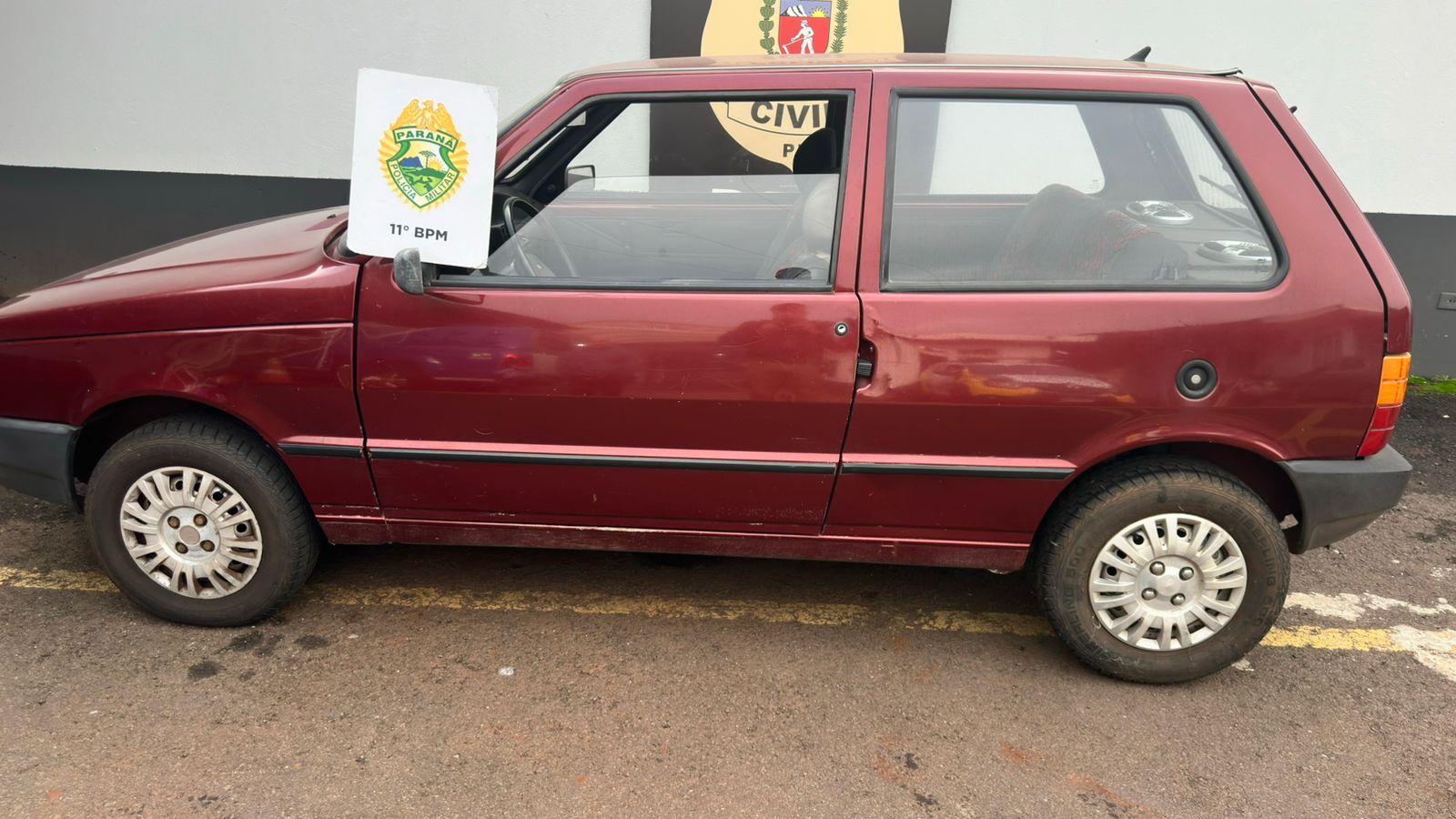 Veículo Furtado é Rapidamente Recuperado em Campo Mourão