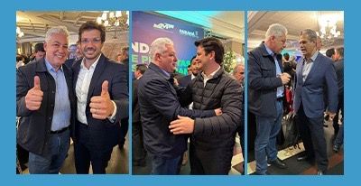 Douglas participa de encontros com prefeitos do Paraná
