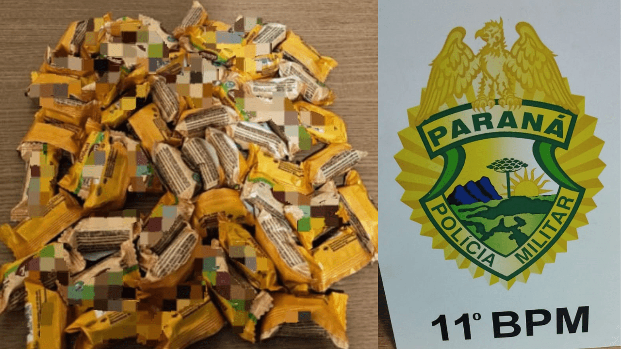 Adolescentes são apreendidos após furtar doces de fábrica em Campo Mourão