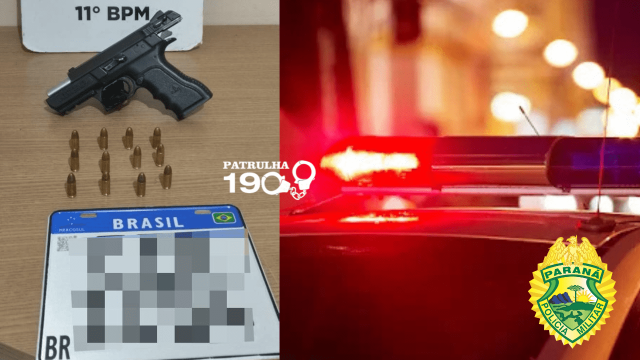Homem é preso após tiroteio no bairro Tropical I em Campo Mourão