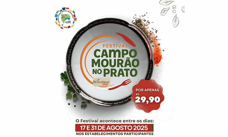 Campo Mourão no Prato: Festival Gastronômico de Inverno Agita a Cidade a partir de Domingo