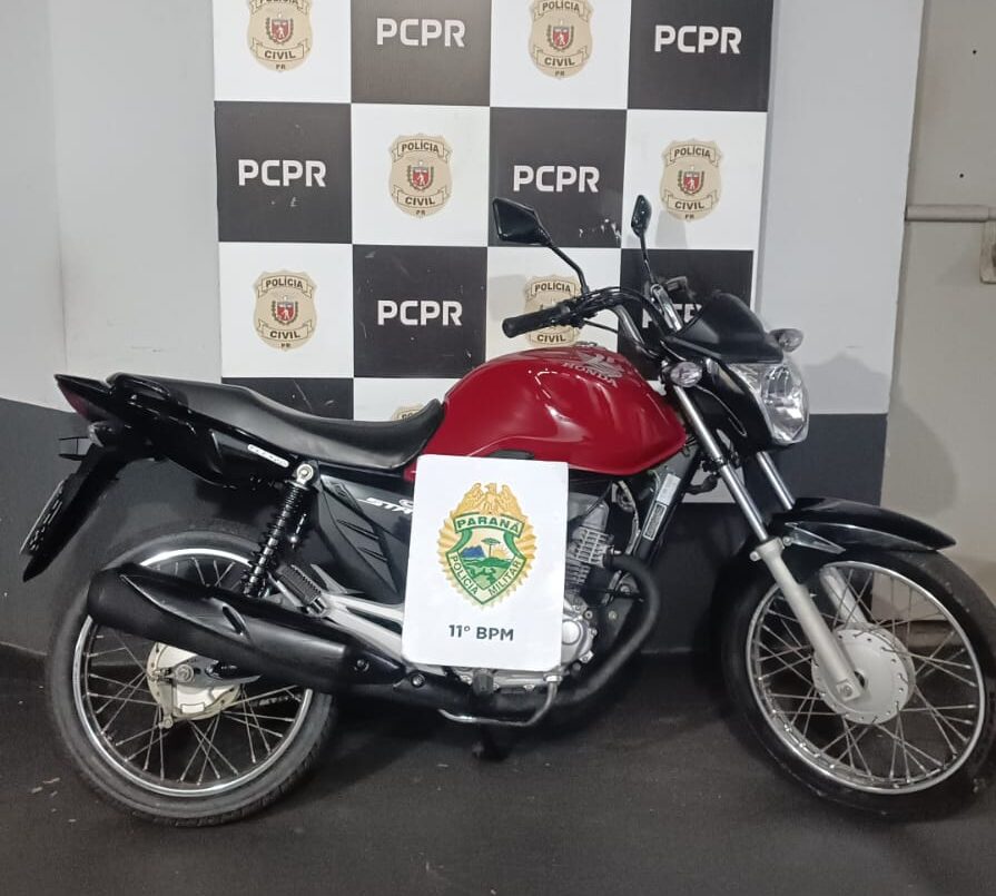 Abordagem Policial em Peabiru Resulta na Apreensão de Menor e Motocicleta