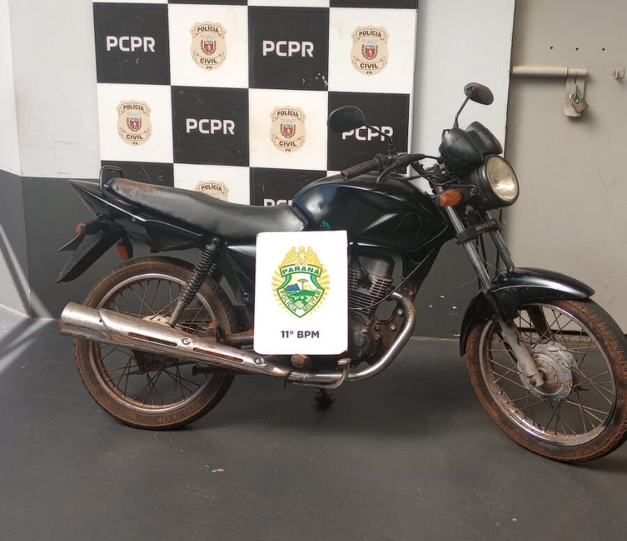 Polícia Militar de Peabiru Recupera Motocicleta Roubada em Campo Mourão