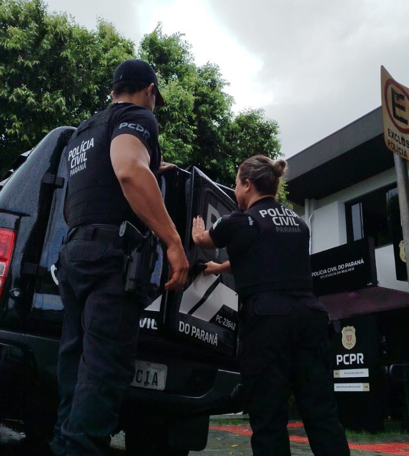 PCPR prende homem em flagrante pelo crime de lesão corporal em Campo Mourão