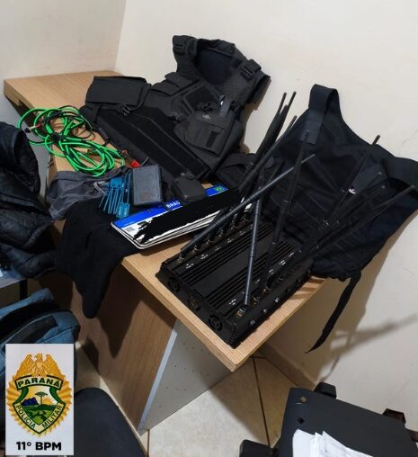 Policia Militar recupera veículos furtados e apreende materiais ilícitos em Campo Mourão