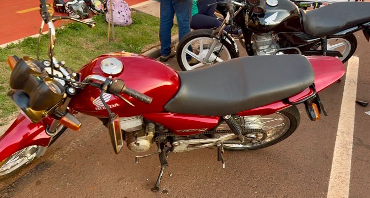 Acidente entre motos deixa quatro feridos em Campo Mourão