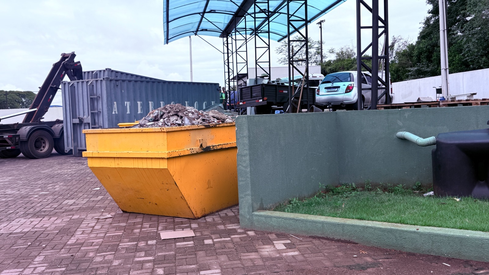 Ponto de Entrega Voluntária (PEV) de Campo Mourão facilita o descarte correto de resíduos e contribui para uma cidade mais limpa e sustentável