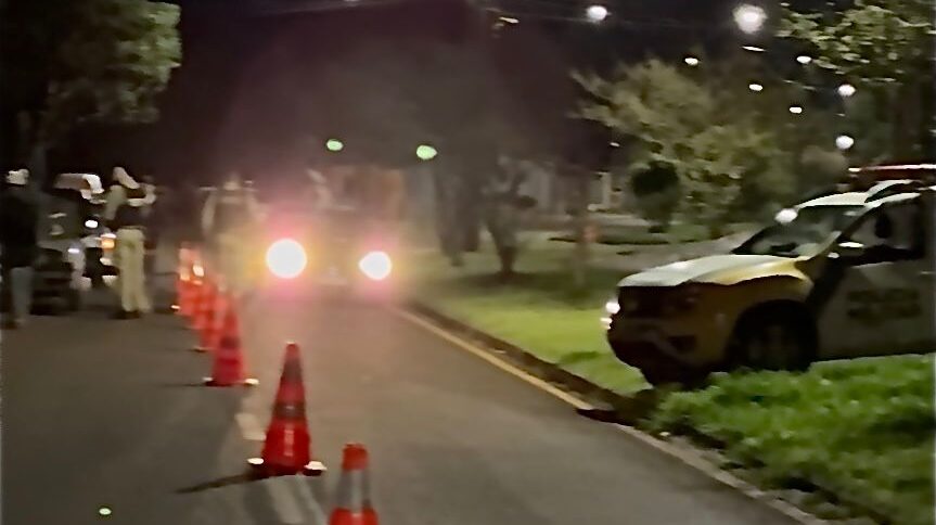 Polícia Militar realiza operação de bloqueio e fiscalização de trânsito em Campo Mourão