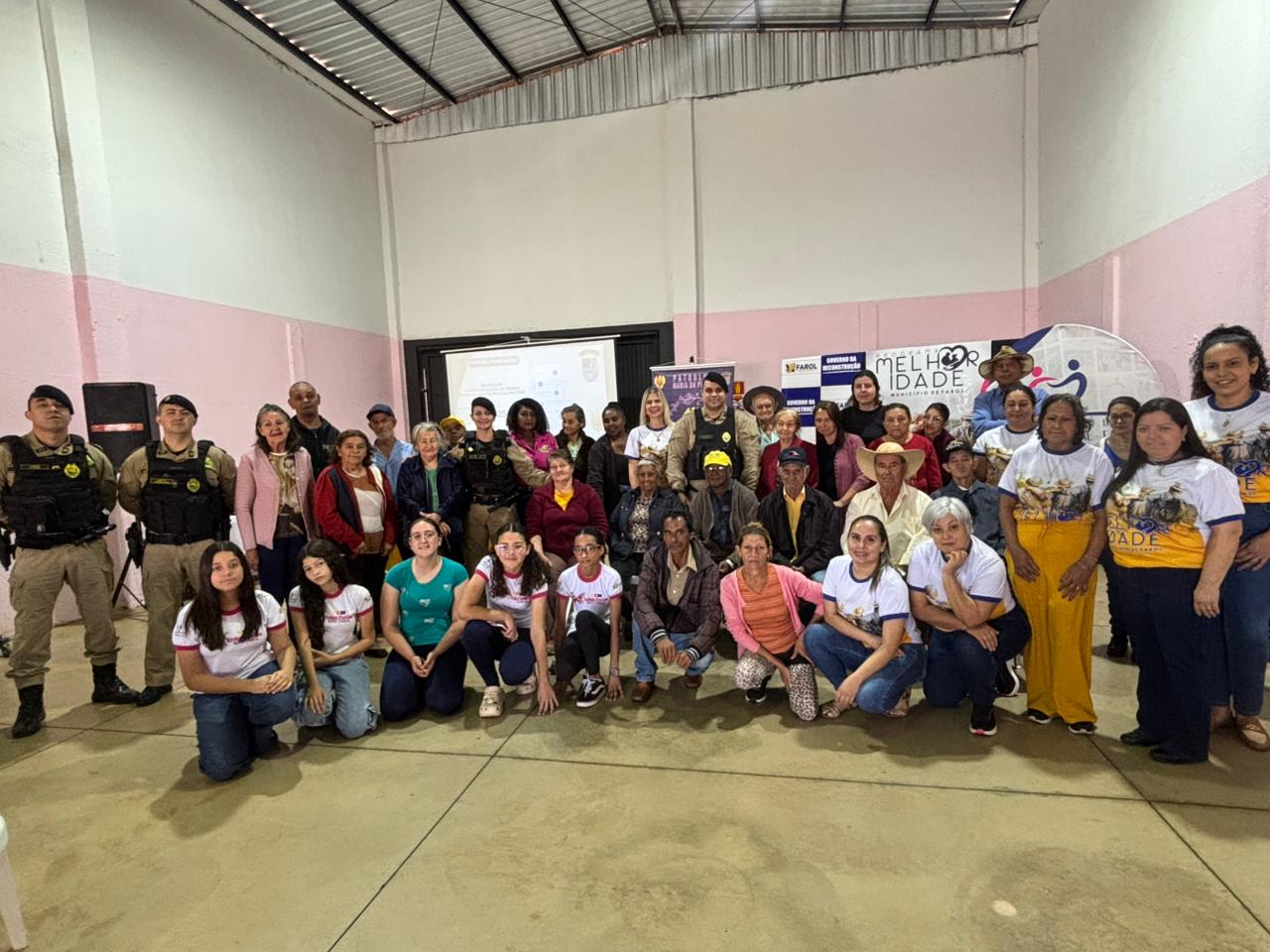 Patrulha Maria da Penha do 11º BPM Realiza Palestra em Farol na Continuidade da Operação Virtude