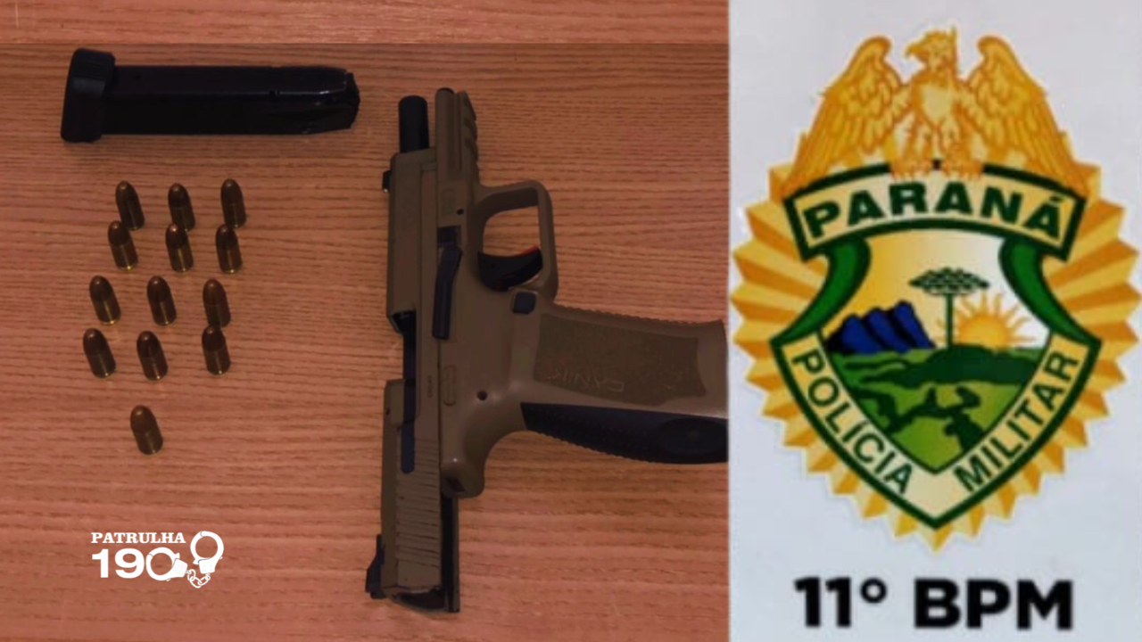 Dois Presos por Porte Ilegal de Arma de Fogo de Uso Restrito em Araruna