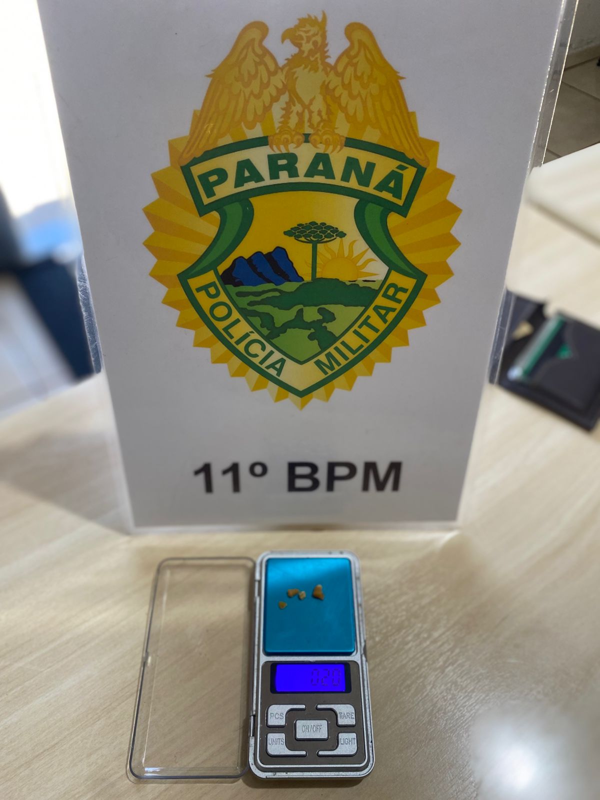 Homem é Detido com Crack para Consumo Pessoal no Centro de Iretama