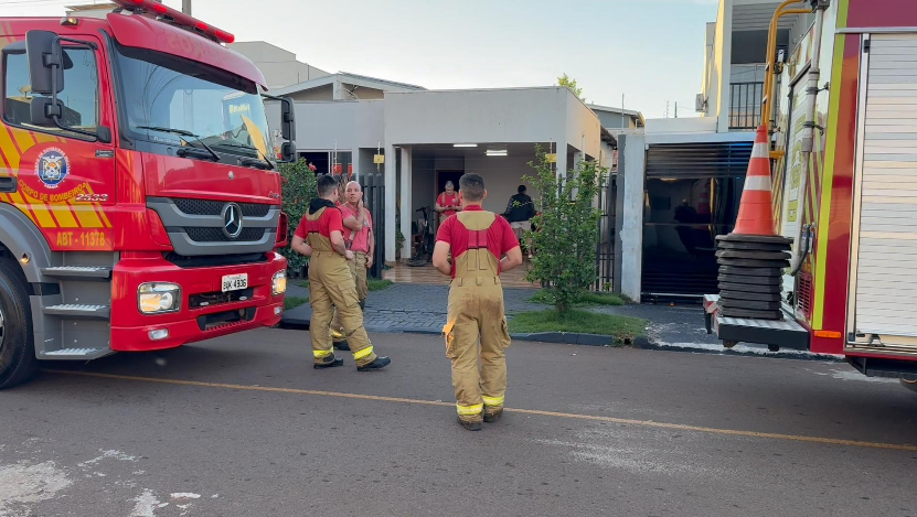Princípio de incêndio mobiliza Bombeiros no Cidade Alta