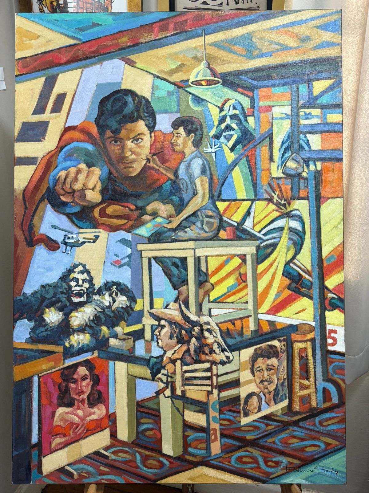 Museu de Campo Mourão ganha tela de premiado artista paranaense