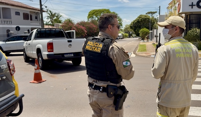 Colisão entre dois veículos deixa feridos no centro de Campo Mourão