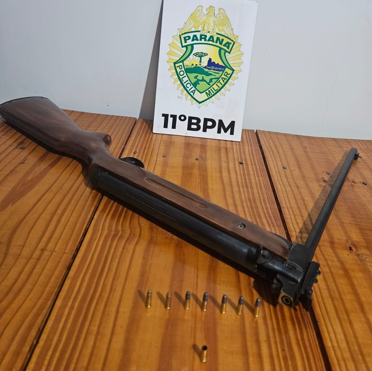 Homem é preso em Barbosa Ferraz por posse irregular de arma de fogo após desentendimento familiar