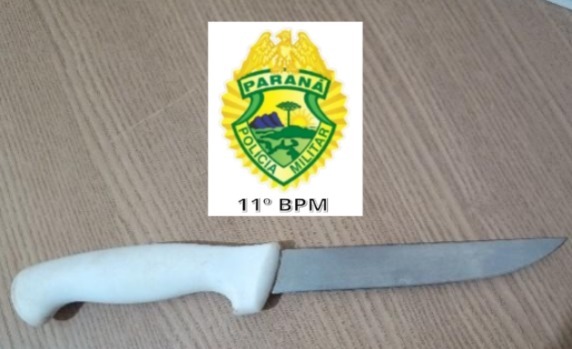 Homem é preso em Janiópolis após agredir a mãe e ferir policial durante ocorrência