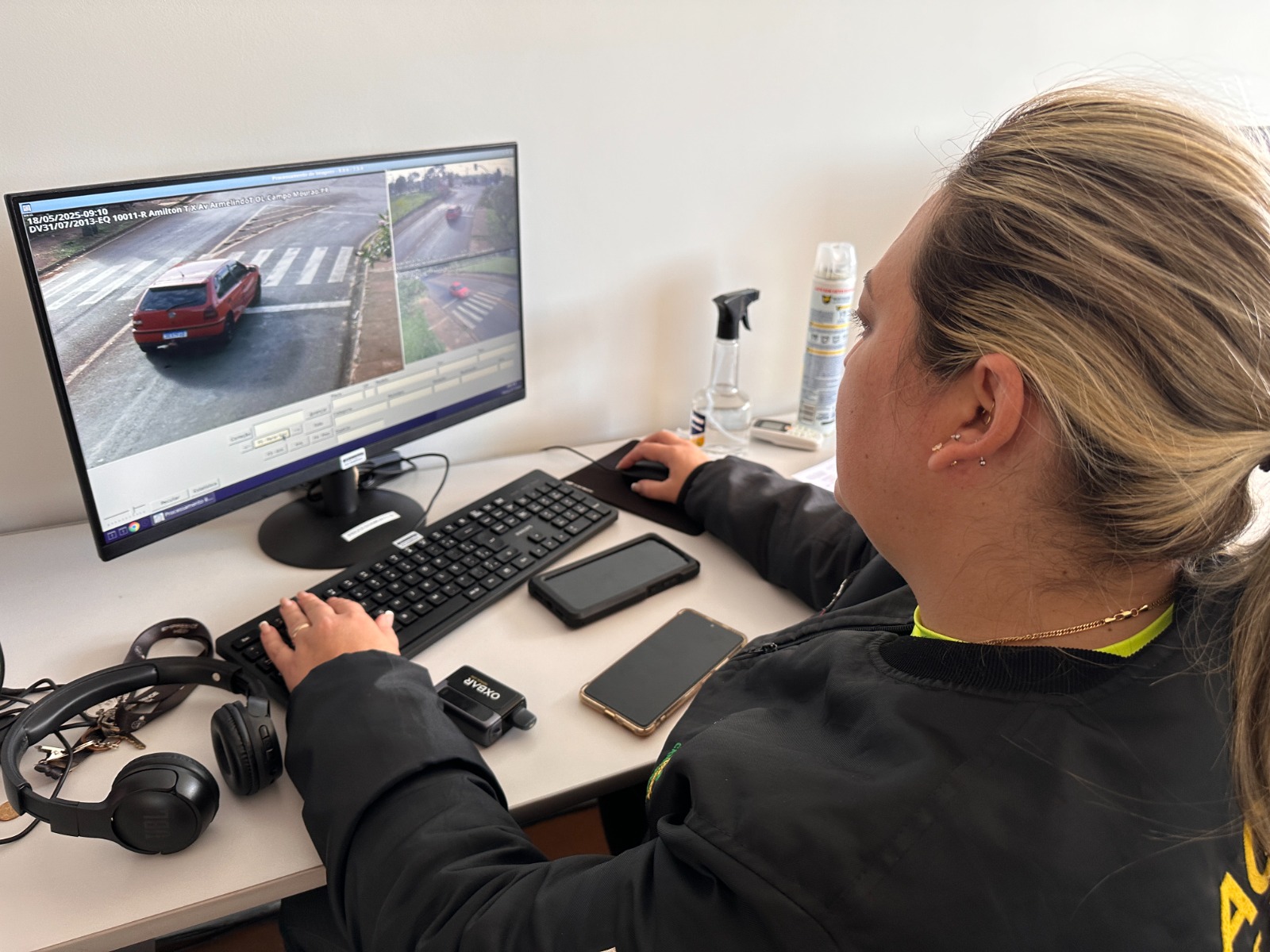 Fiscalização com câmeras da “Muralha Digital” ajudou a recuperar 18 veículos em Campo Mourão