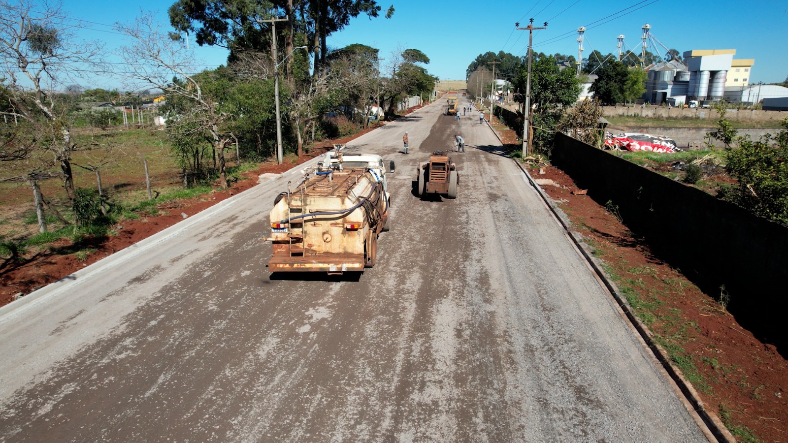 Prefeitura de Campo Mourão atinge 92% de conclusão das obras de pavimentação no Parque Industrial