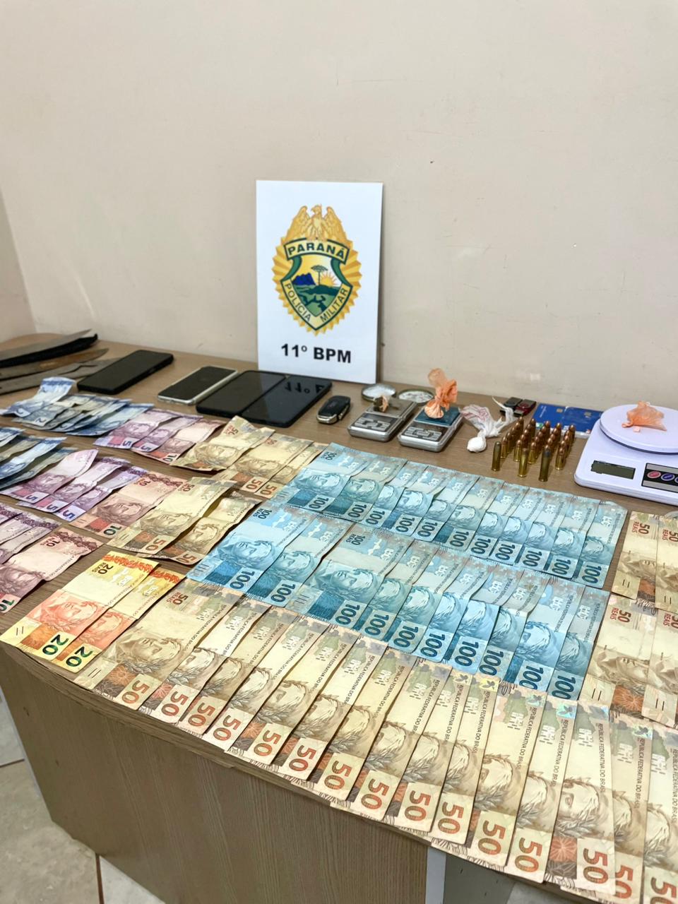 Campo Mourão: Polícia Prende Dois Suspeitos por Receptação, Adulteração de Sinal e Posse de Drogas e Munição