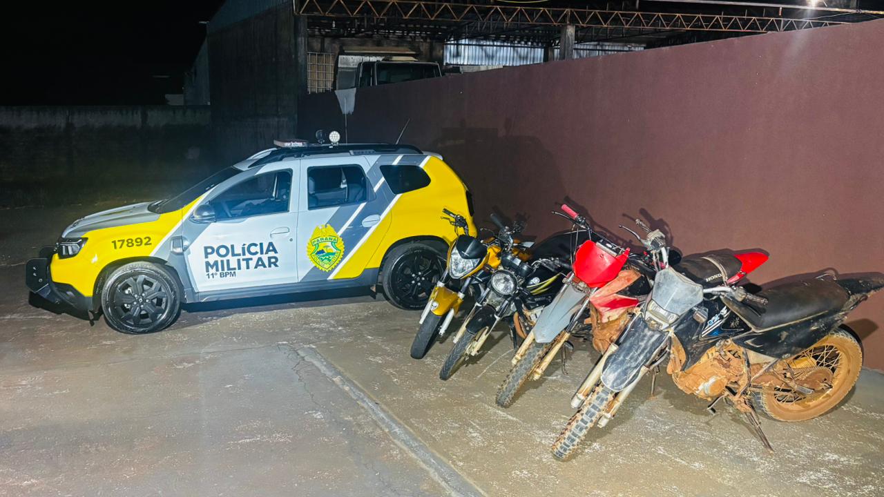 Polícia Militar intensifica fiscalização e apreende motocicletas com escapamento irregular em Fênix