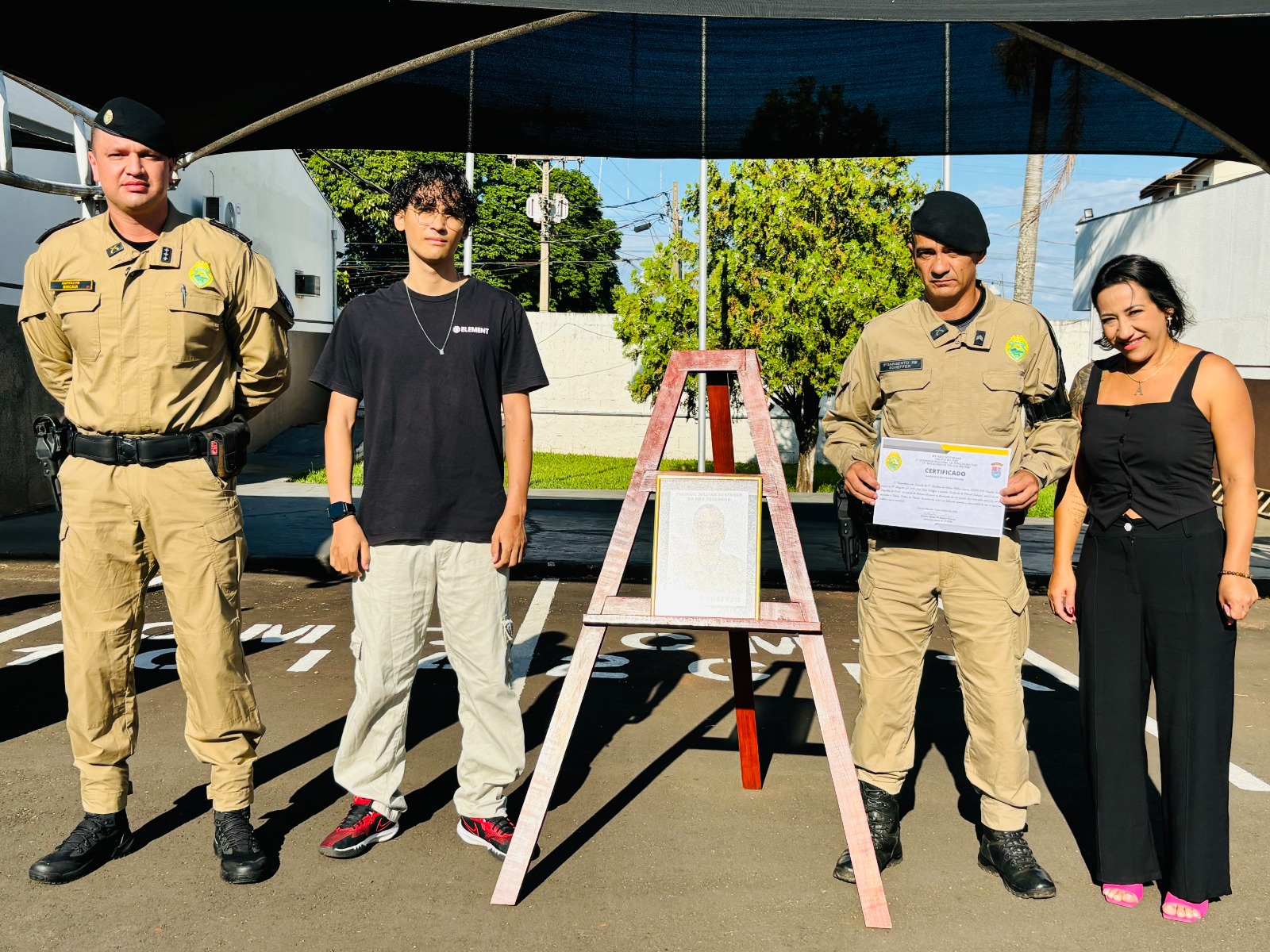 3º Sargento Scheffer é o Destaque do Mês de Dezembro de 2025 no 11º BPM